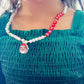 Santa baby necklace