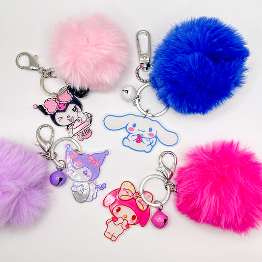 Kitty friends bag charms