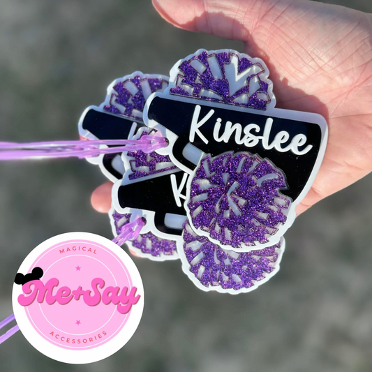 Cheer bag tag